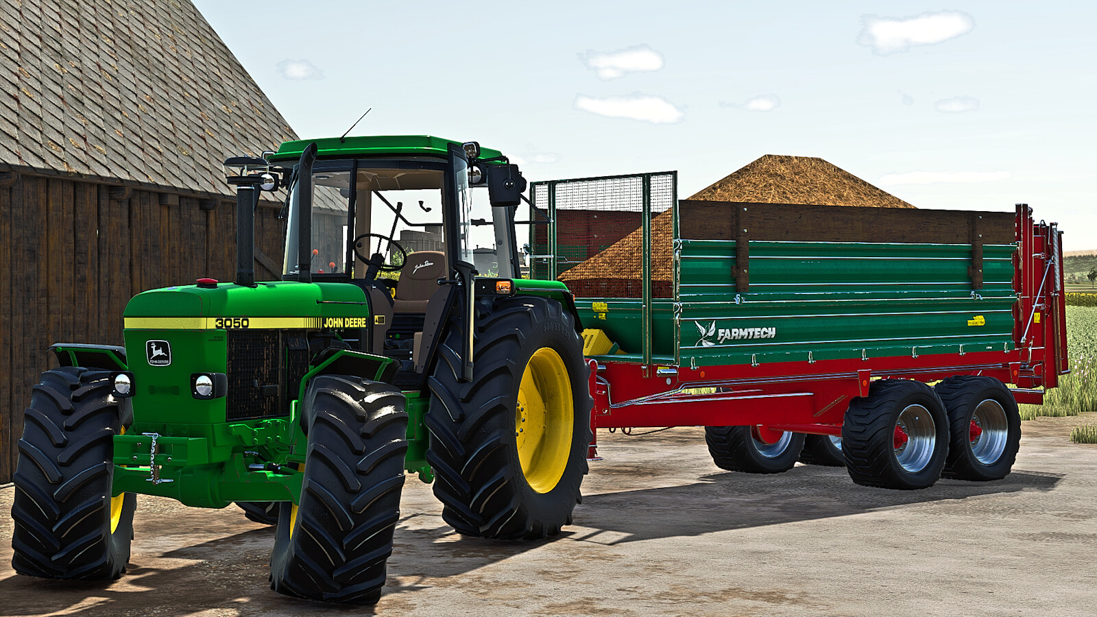 Tandem Manure Spreader 8T