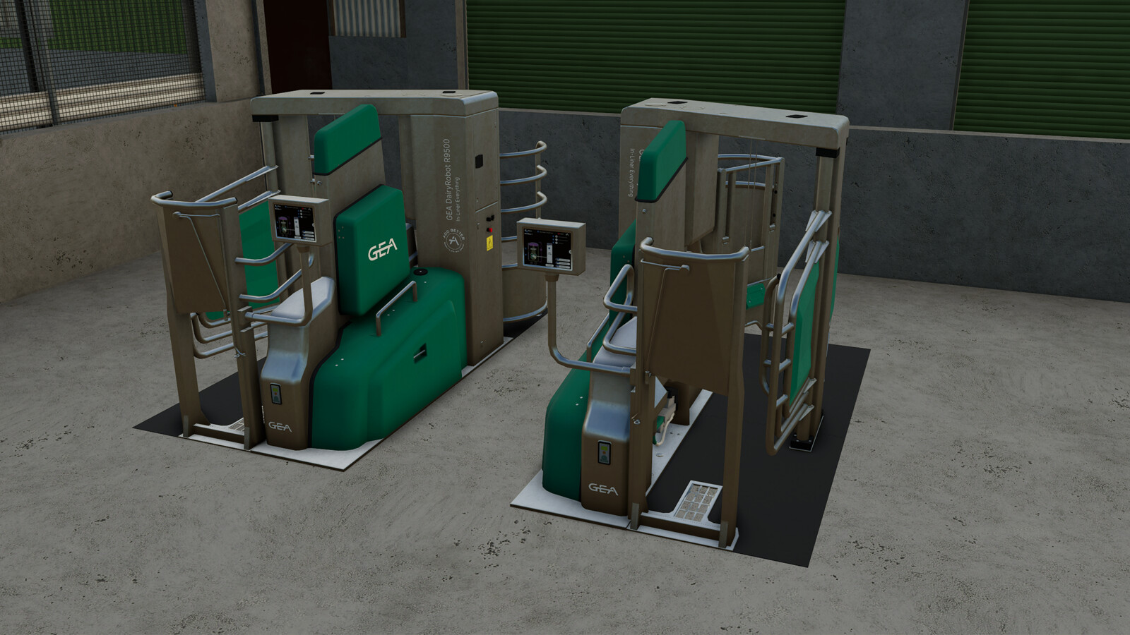 GEA DairyRobot9500 (Prefab*)