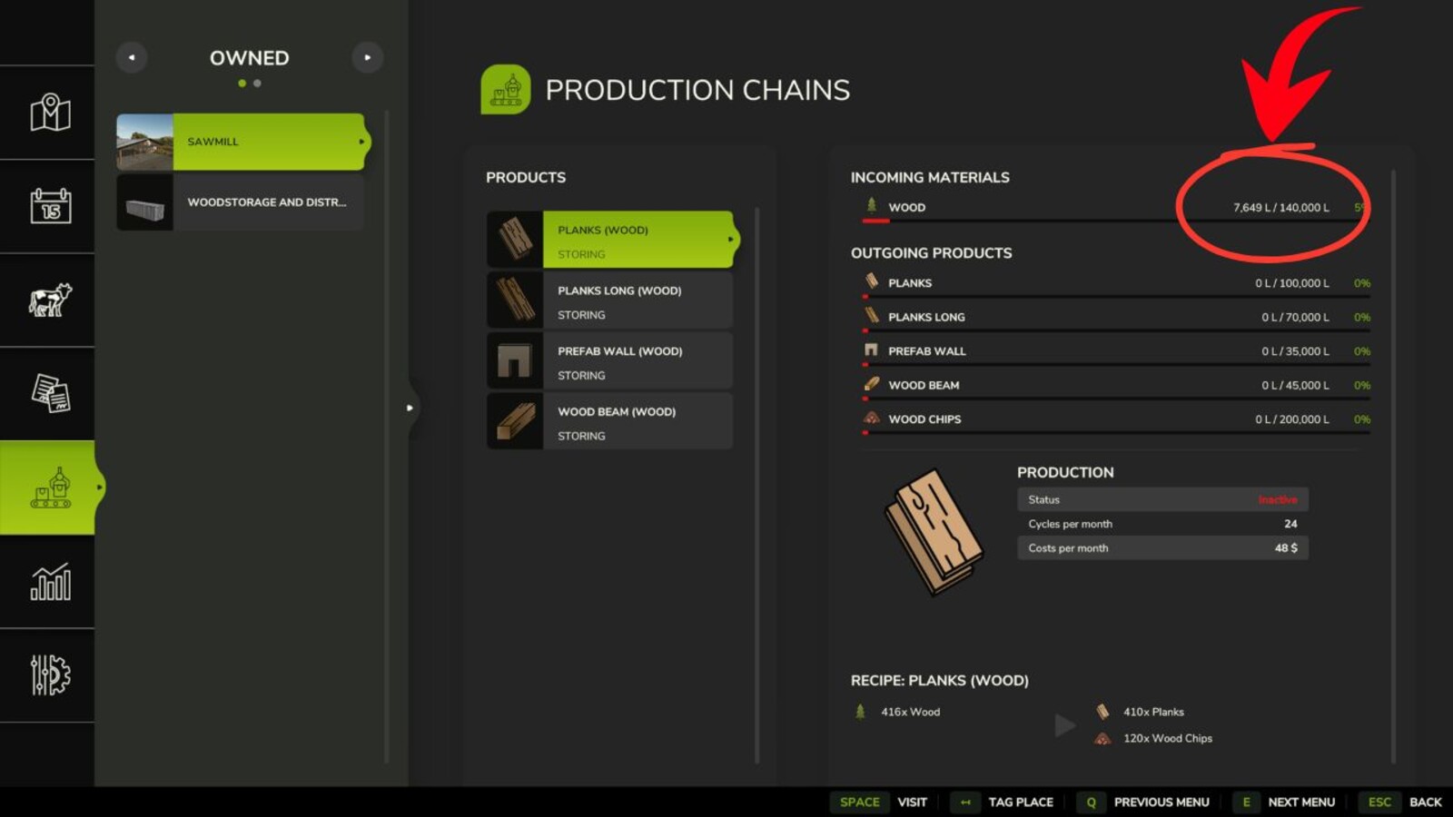 Wood Storage And Distribution
