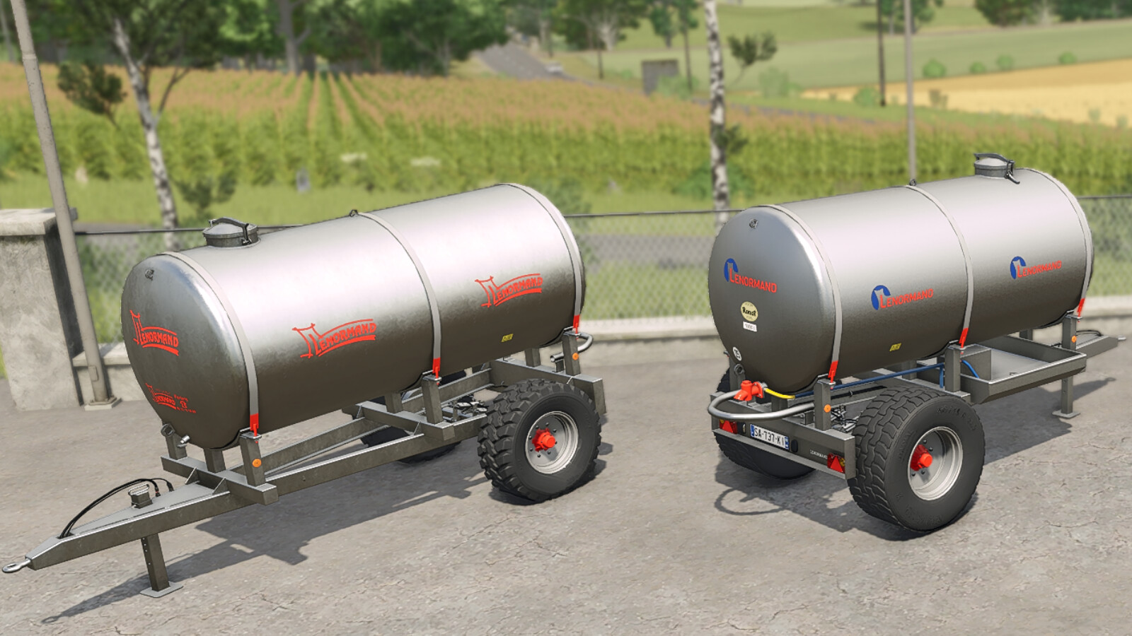 Lenormand Water Trailer