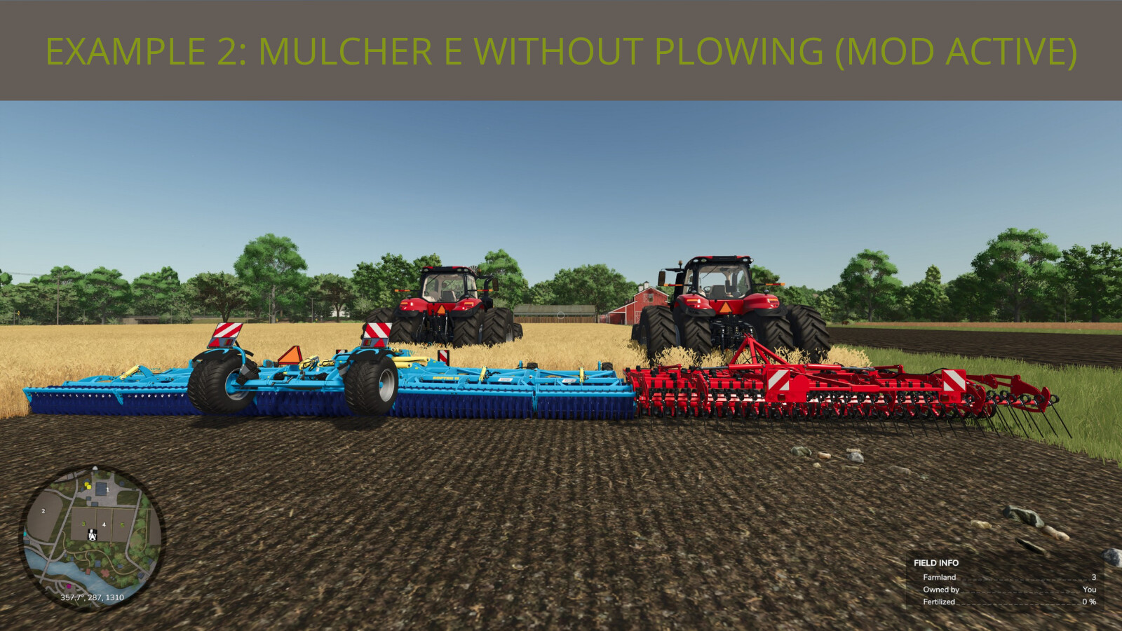 Mulch And Plow State Handler