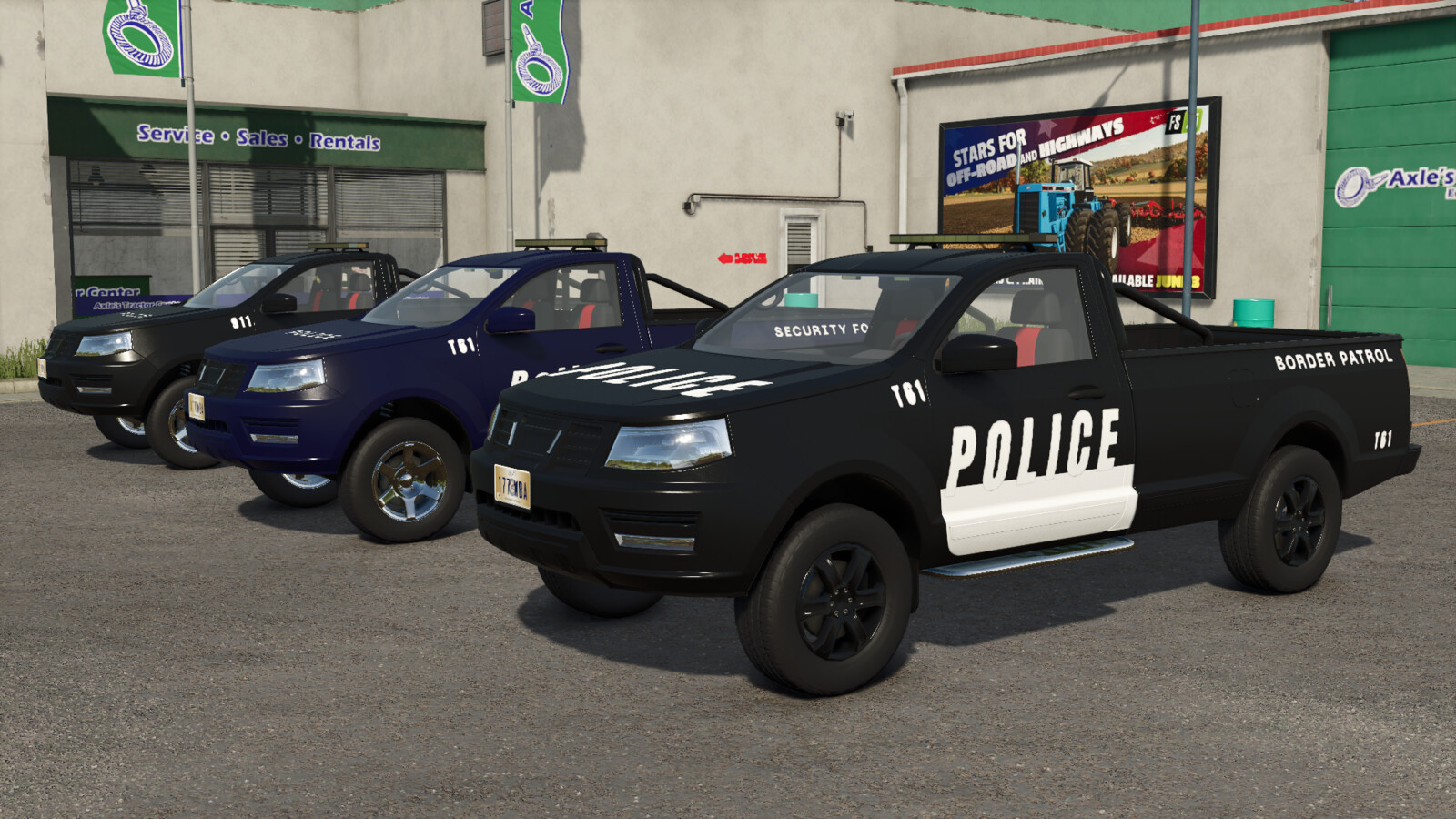 2017 Police Pickup
