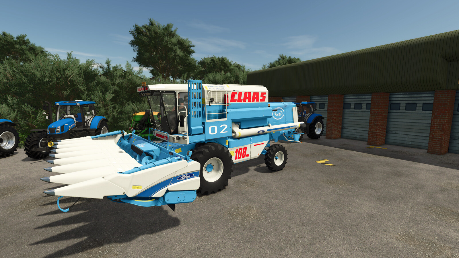 CLAAS Blue Dominator 108