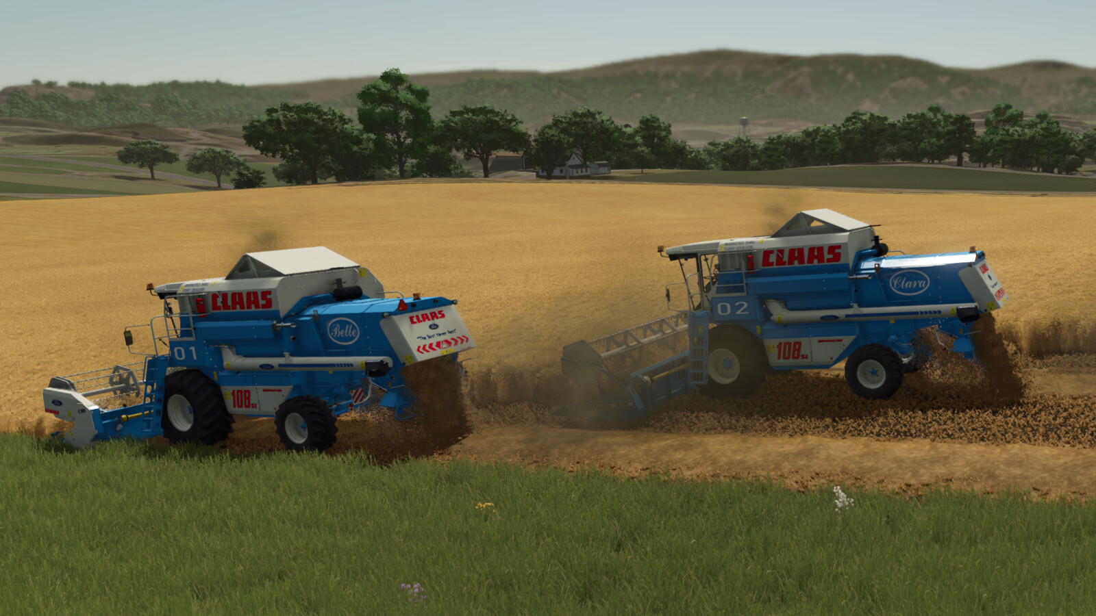 CLAAS Blue Dominator 108