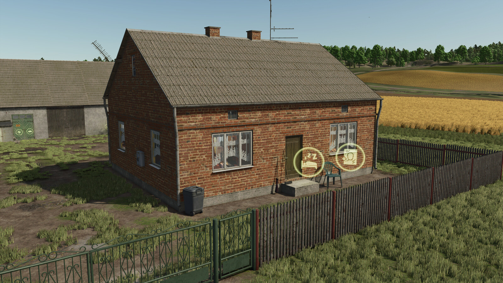 Small Red Brick House