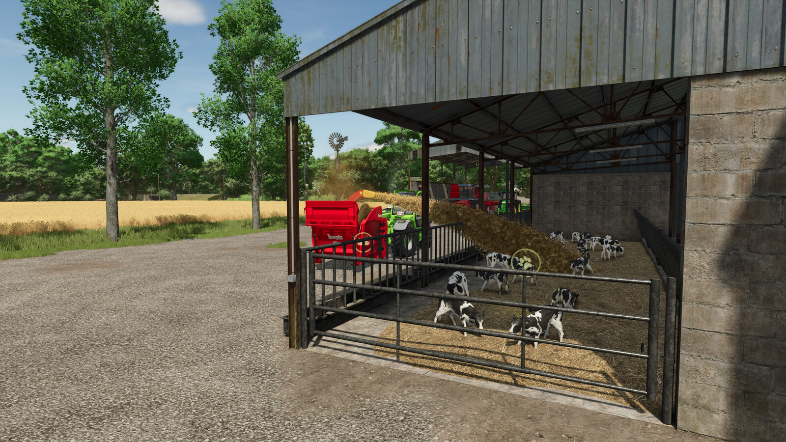 Feret Calf Stall