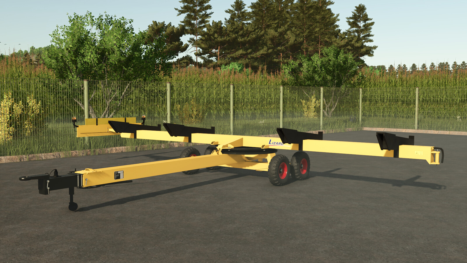 Lizard Turntable Cutter Trailer