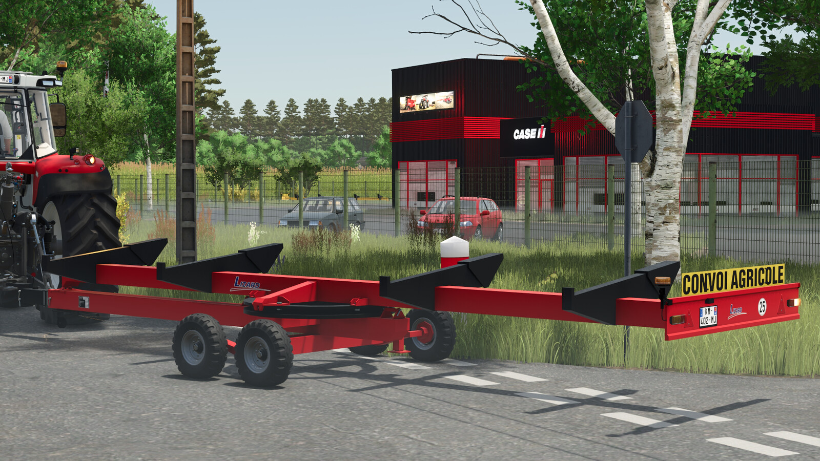 Lizard Turntable Cutter Trailer