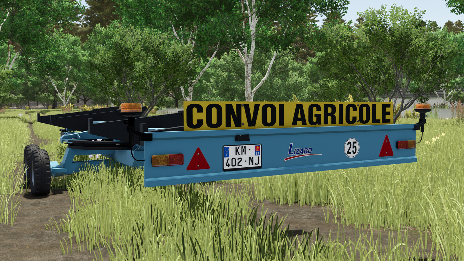 Lizard Turntable Cutter Trailer