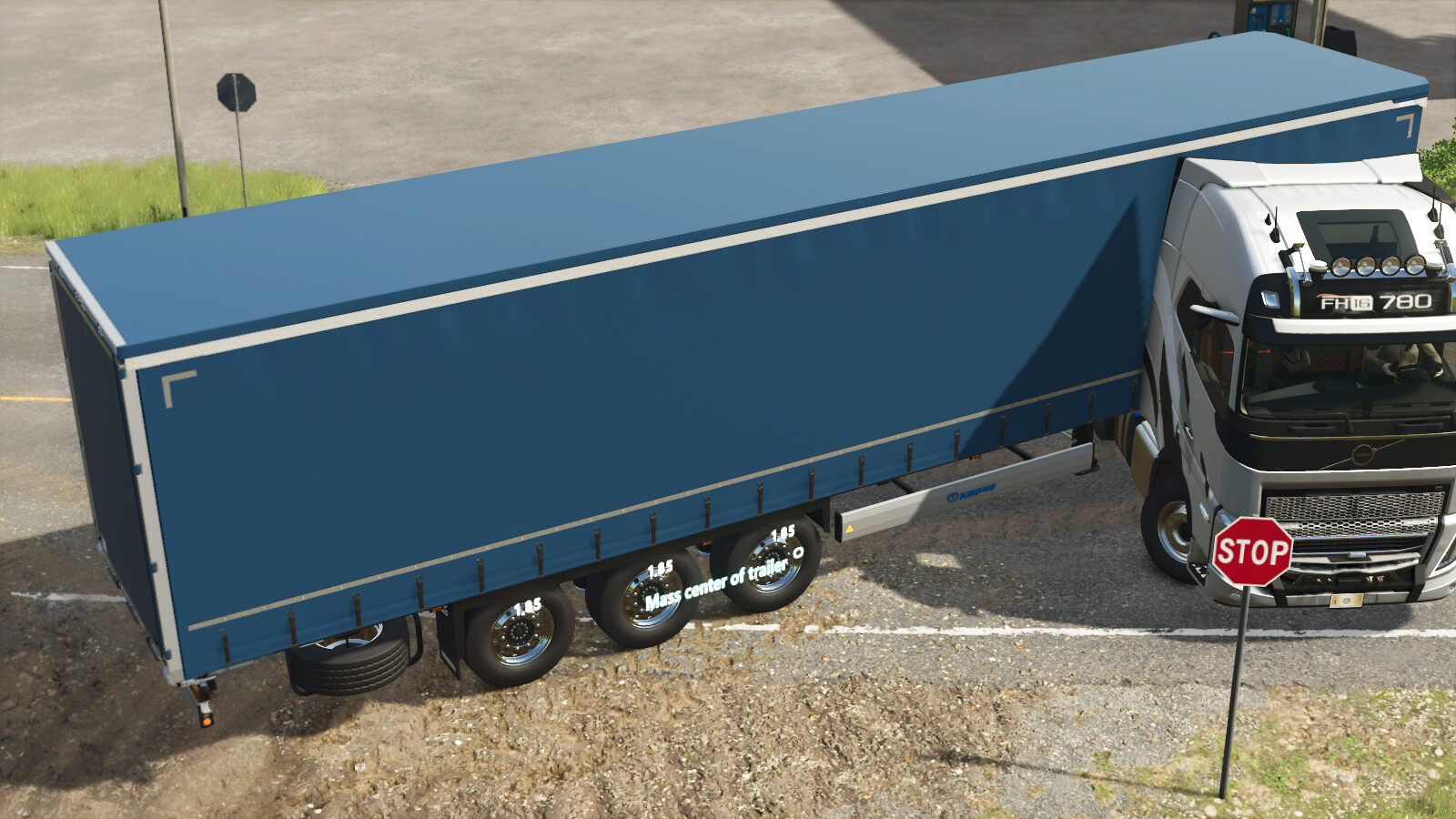 Vanilla Semitrailer Adjustment