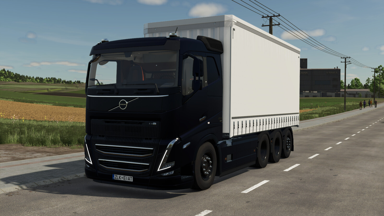 Volvo FH16 Box Truck