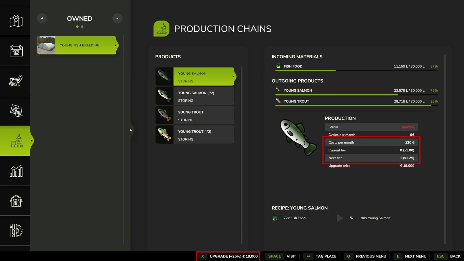 Upgradable Factories