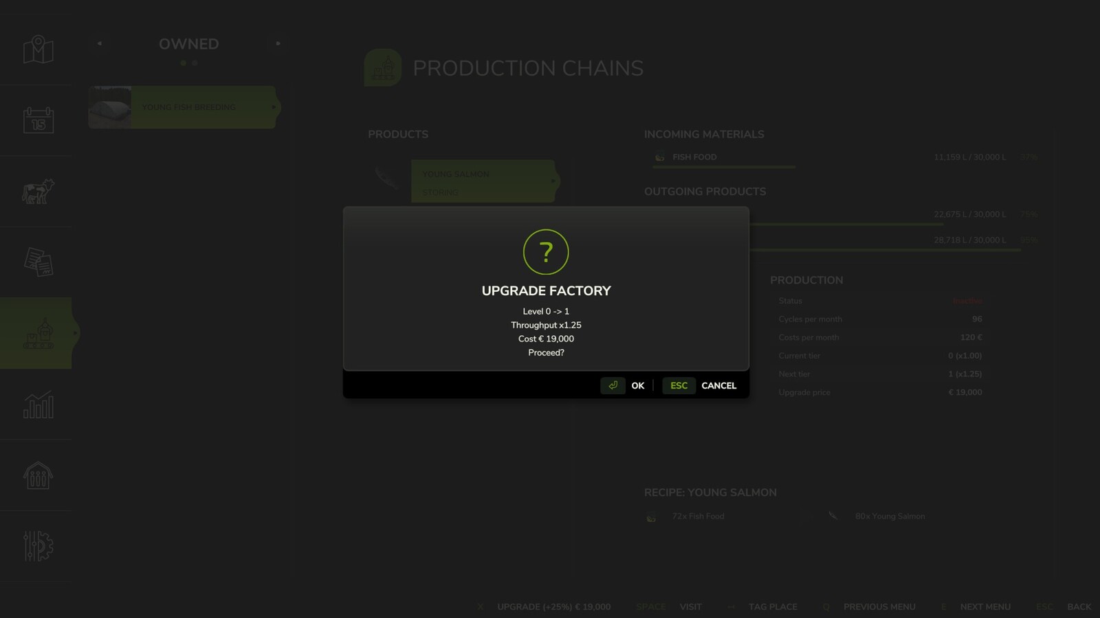 Upgradable Factories