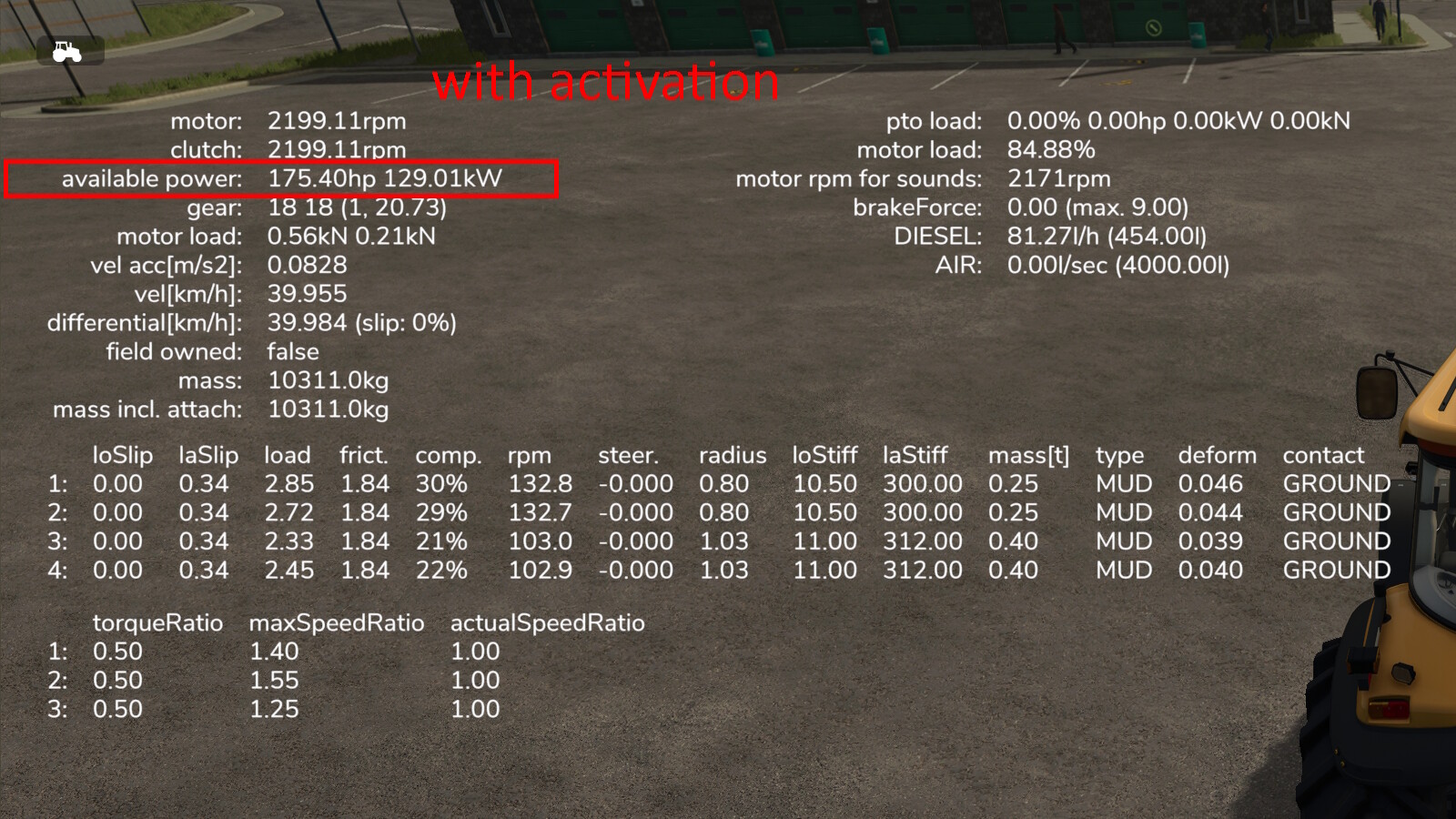 Adjustable Engine Power