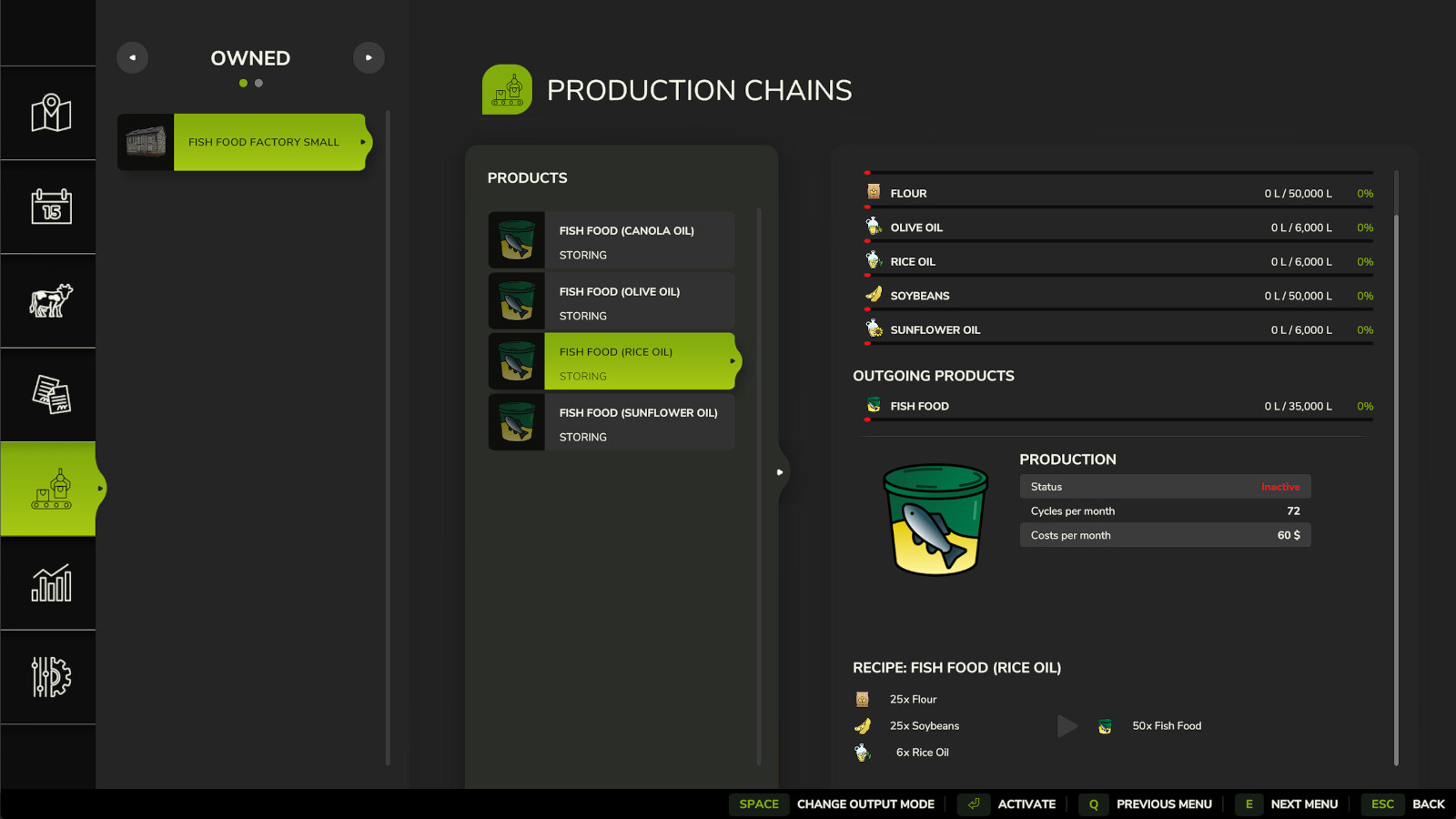 Fish Food Factory Small