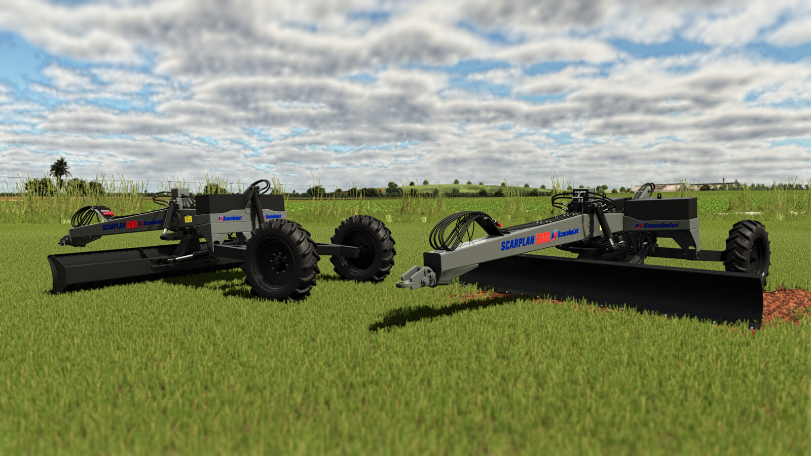 Scarabelot Hydraulic Reversible Leveling Blade