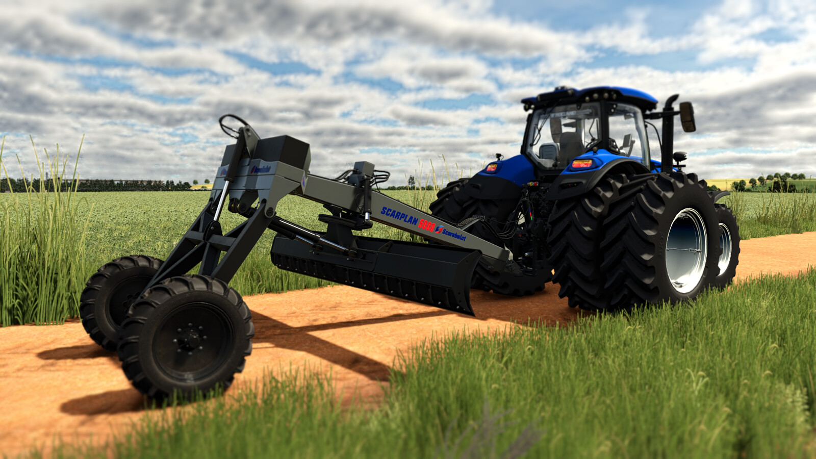 Scarabelot Hydraulic Reversible Leveling Blade