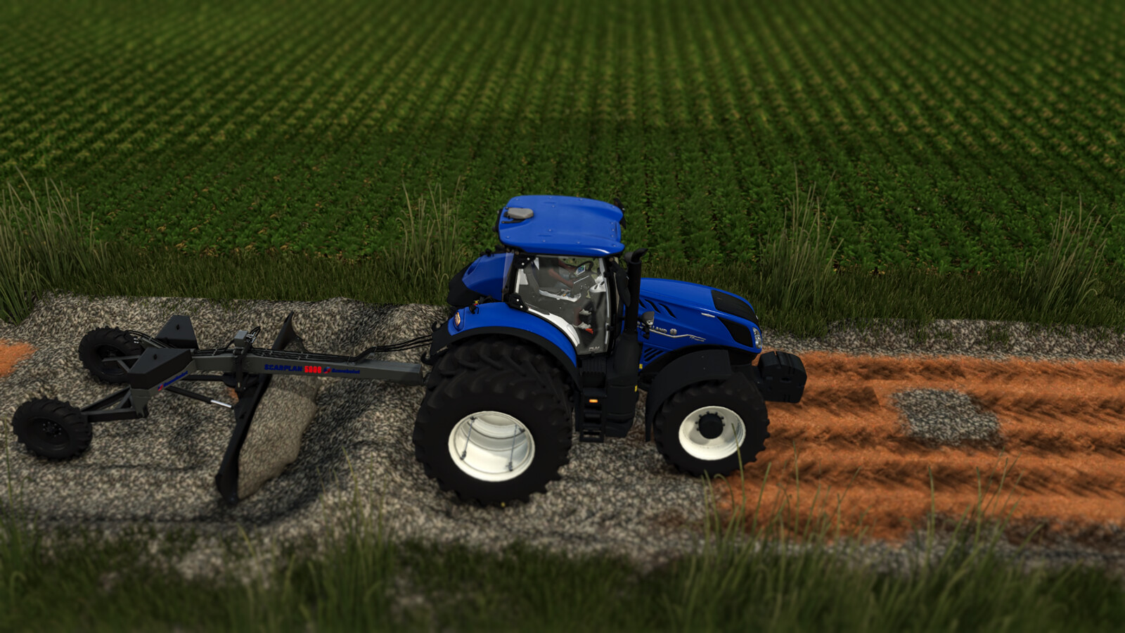 Scarabelot Hydraulic Reversible Leveling Blade