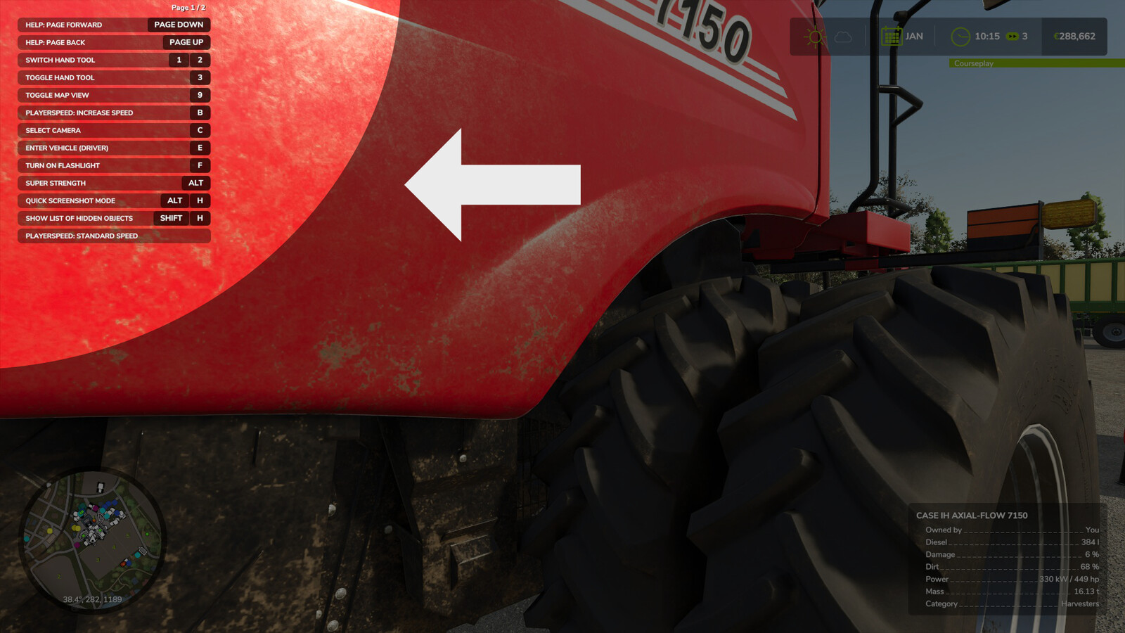 Input Help Pagination