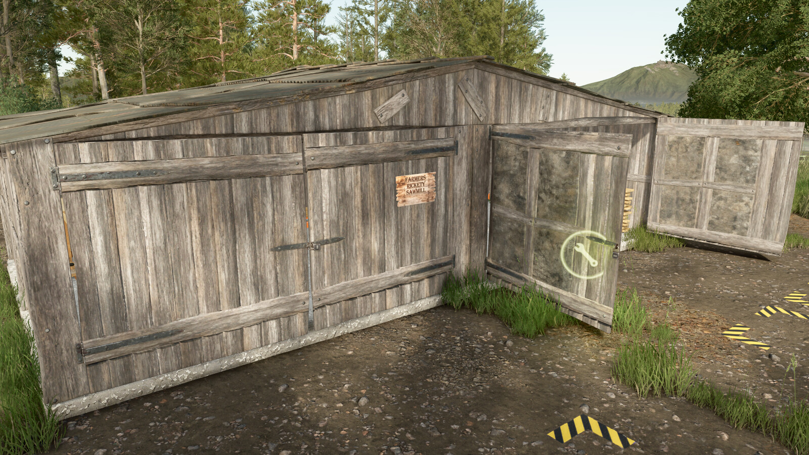 Farmers Rickety Sawmill