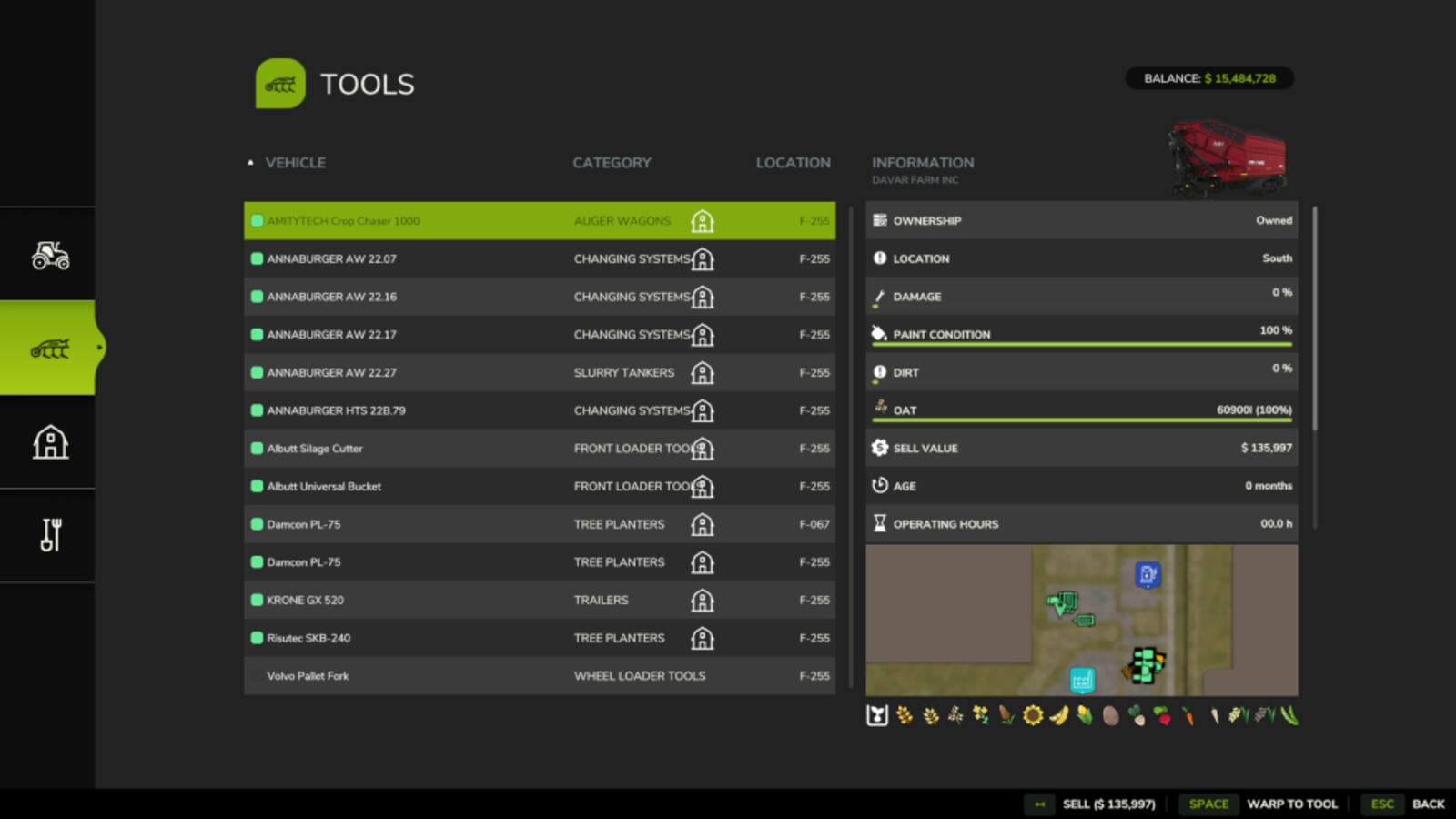 Advanced Farm Manager