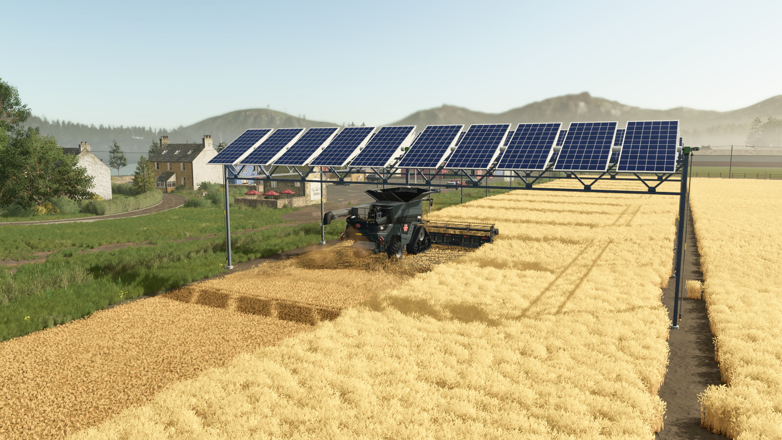 Elevated Solar Panel