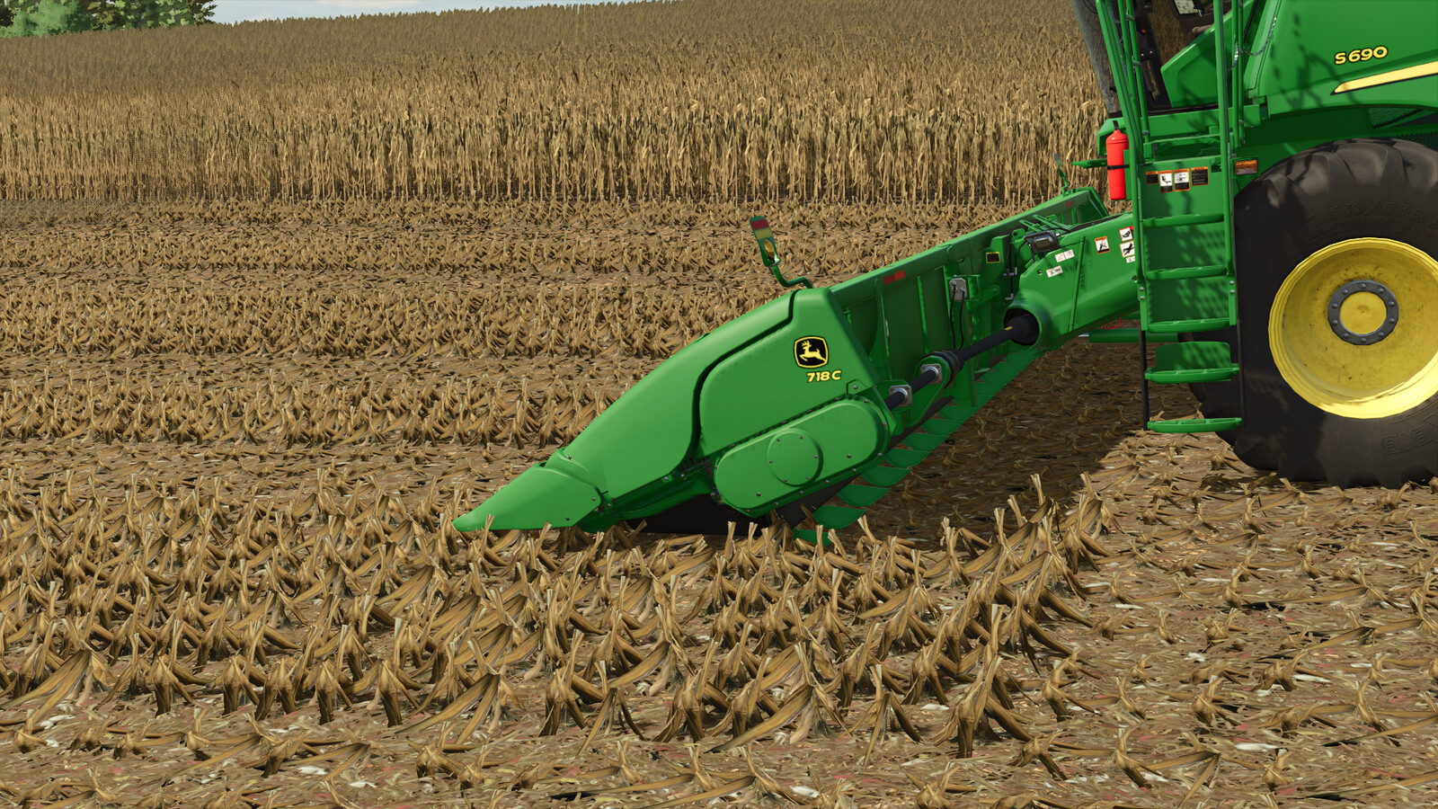 Improved Corn Textures With Destructible Stubble (Prefab*)