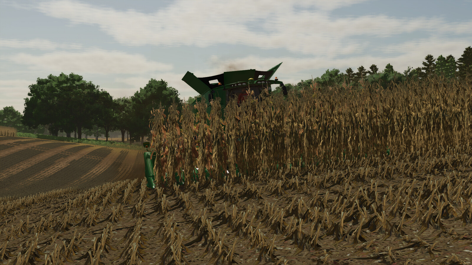 Improved Corn Textures With Destructible Stubble (Prefab*)