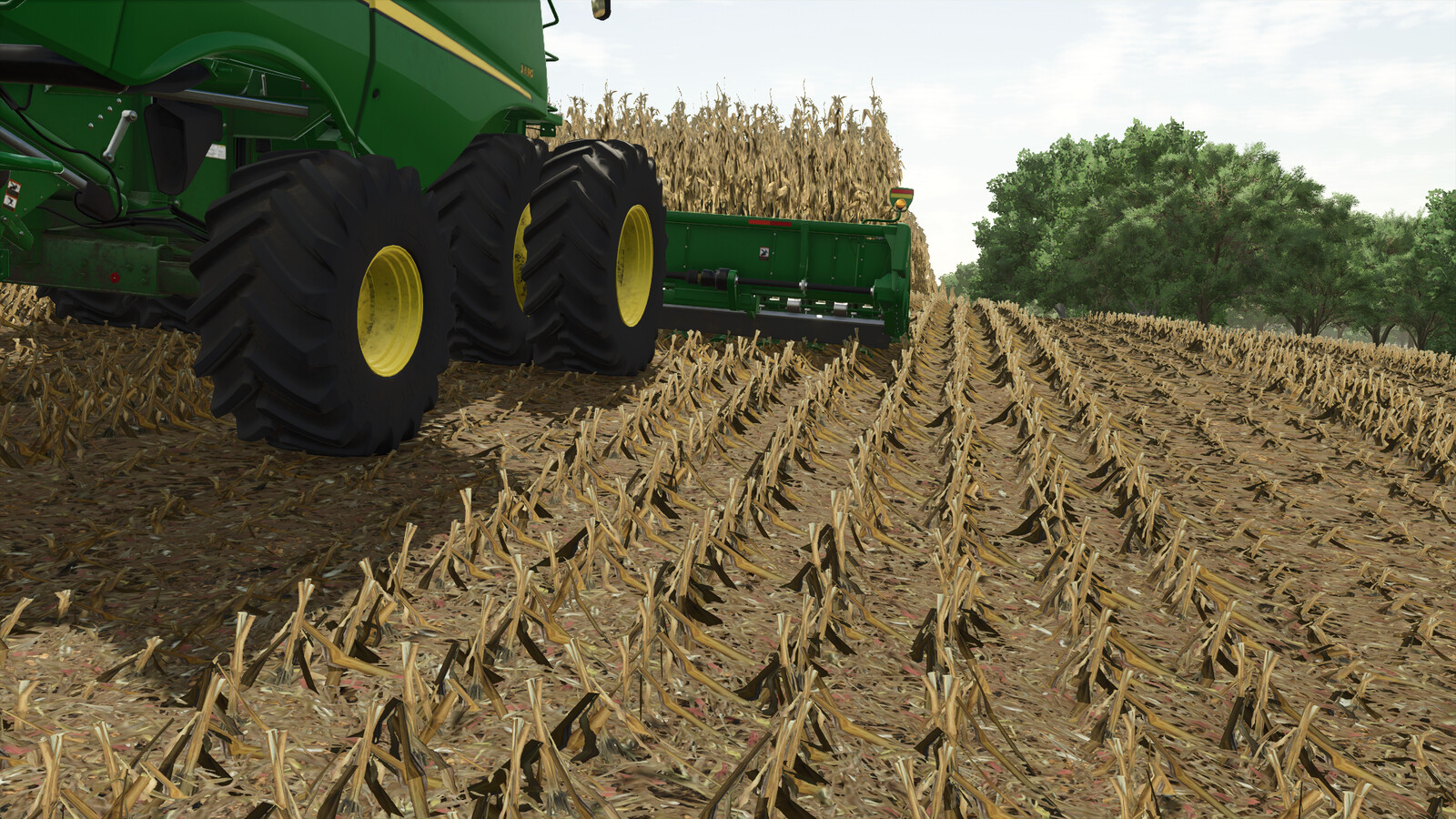 Improved Corn Textures With Destructible Stubble (Prefab*)