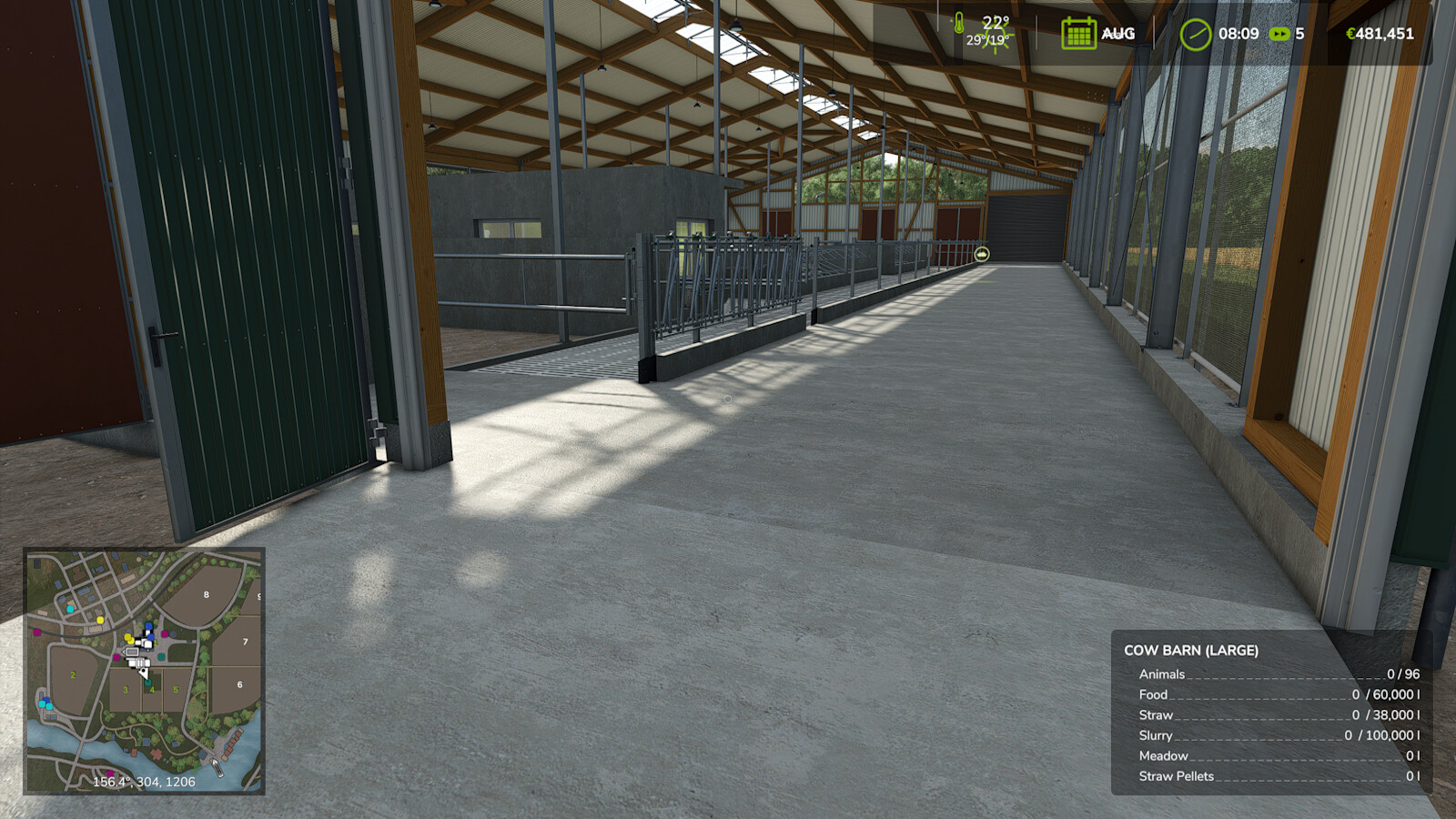 Dynamic Husbandry Capacity