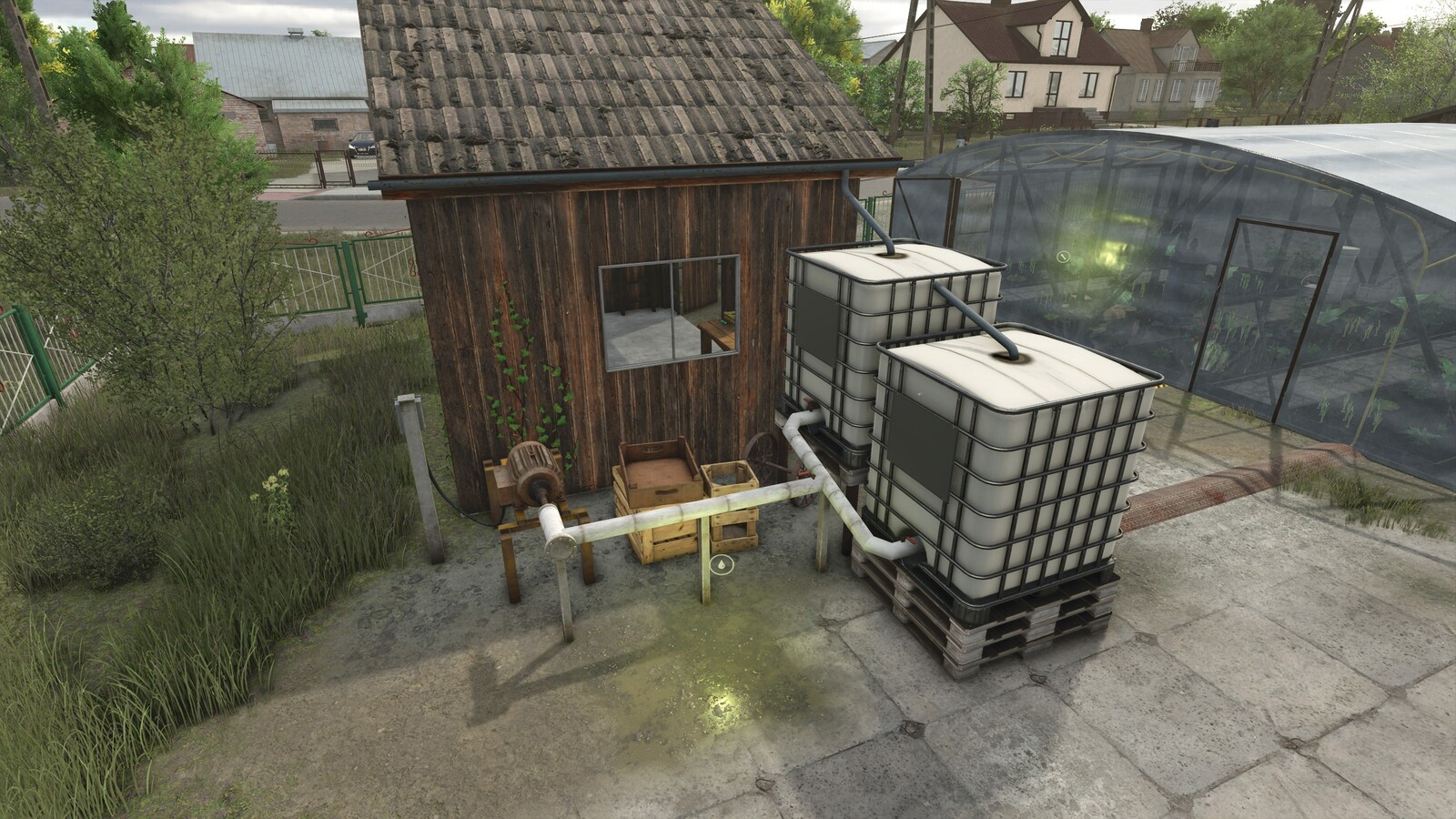 Greenhouse With Storage