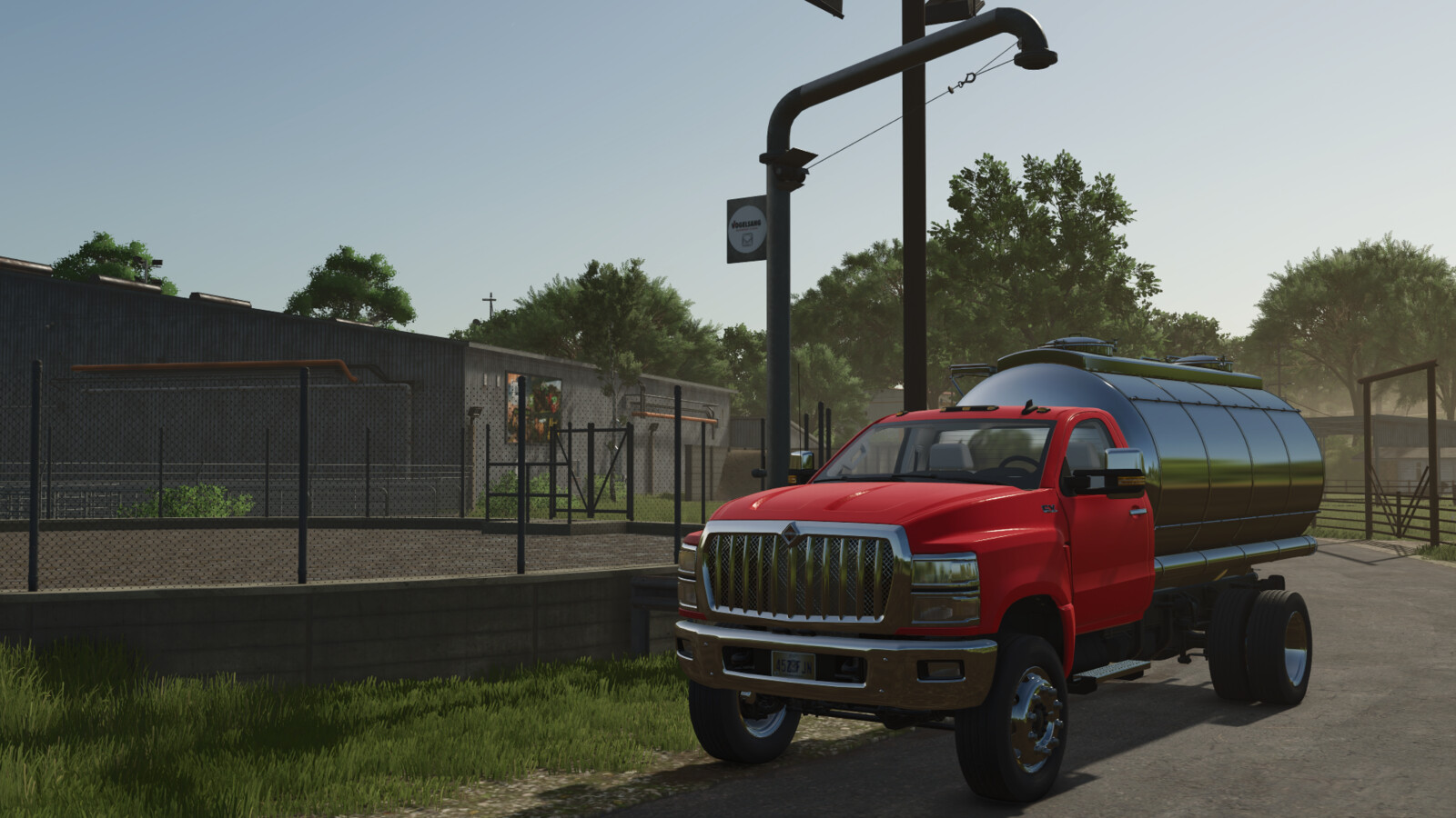 International CV Series Tanker