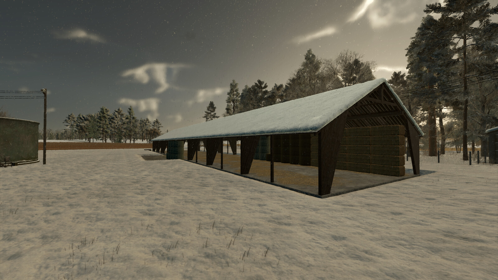 Automatic Bale Shelter