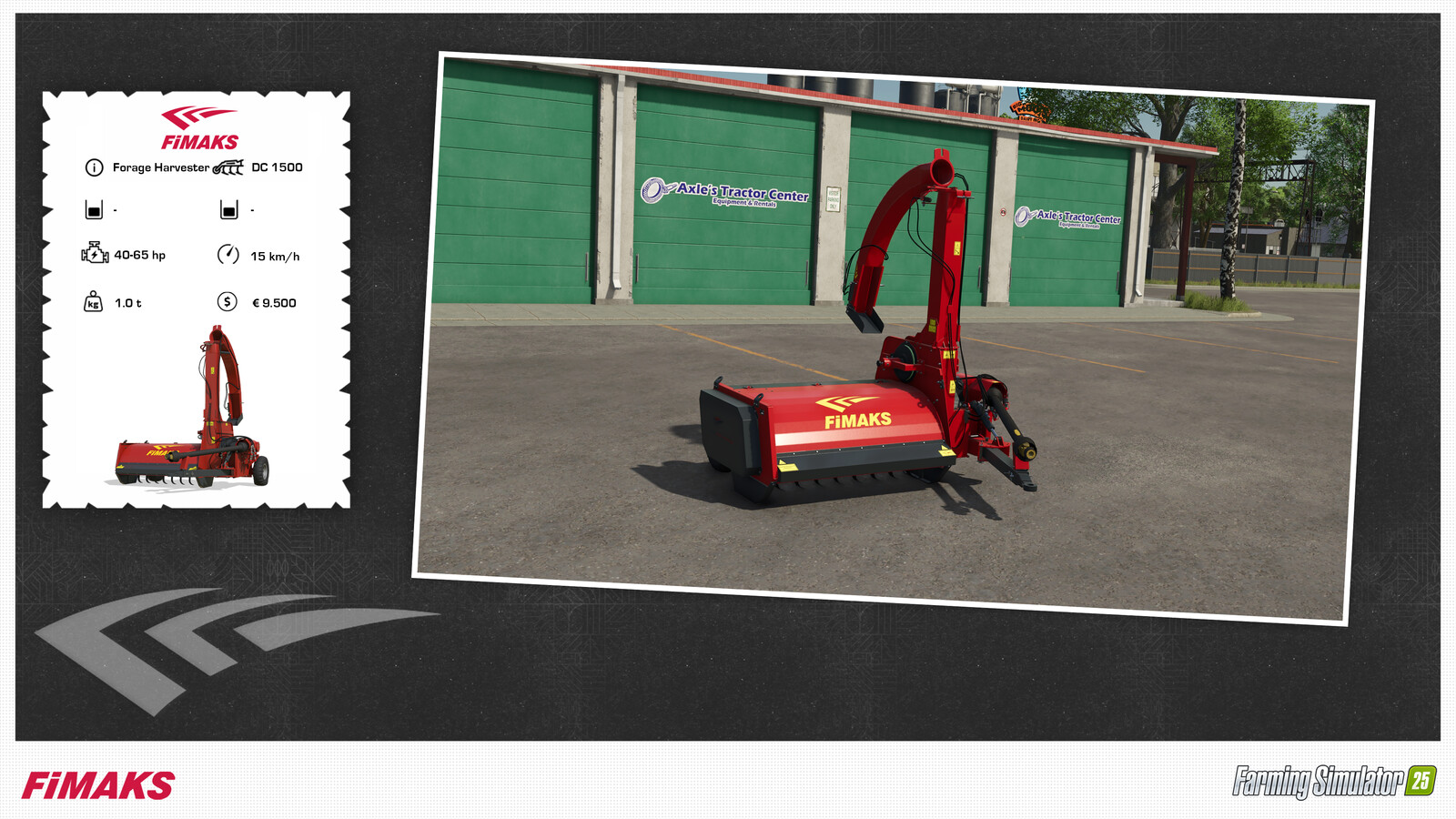 Fimaks DC 1500 Hay Silage Machine