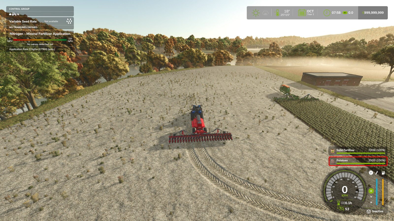 Plant Potatos With Seeders And Planters