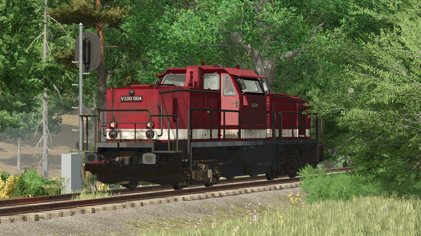 Diesel Locomotive "V100" (Prefab*)