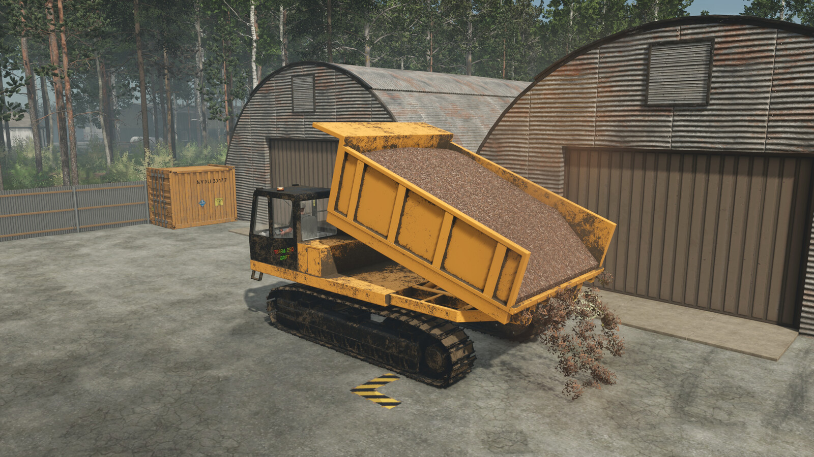 Tracked Dump Truck