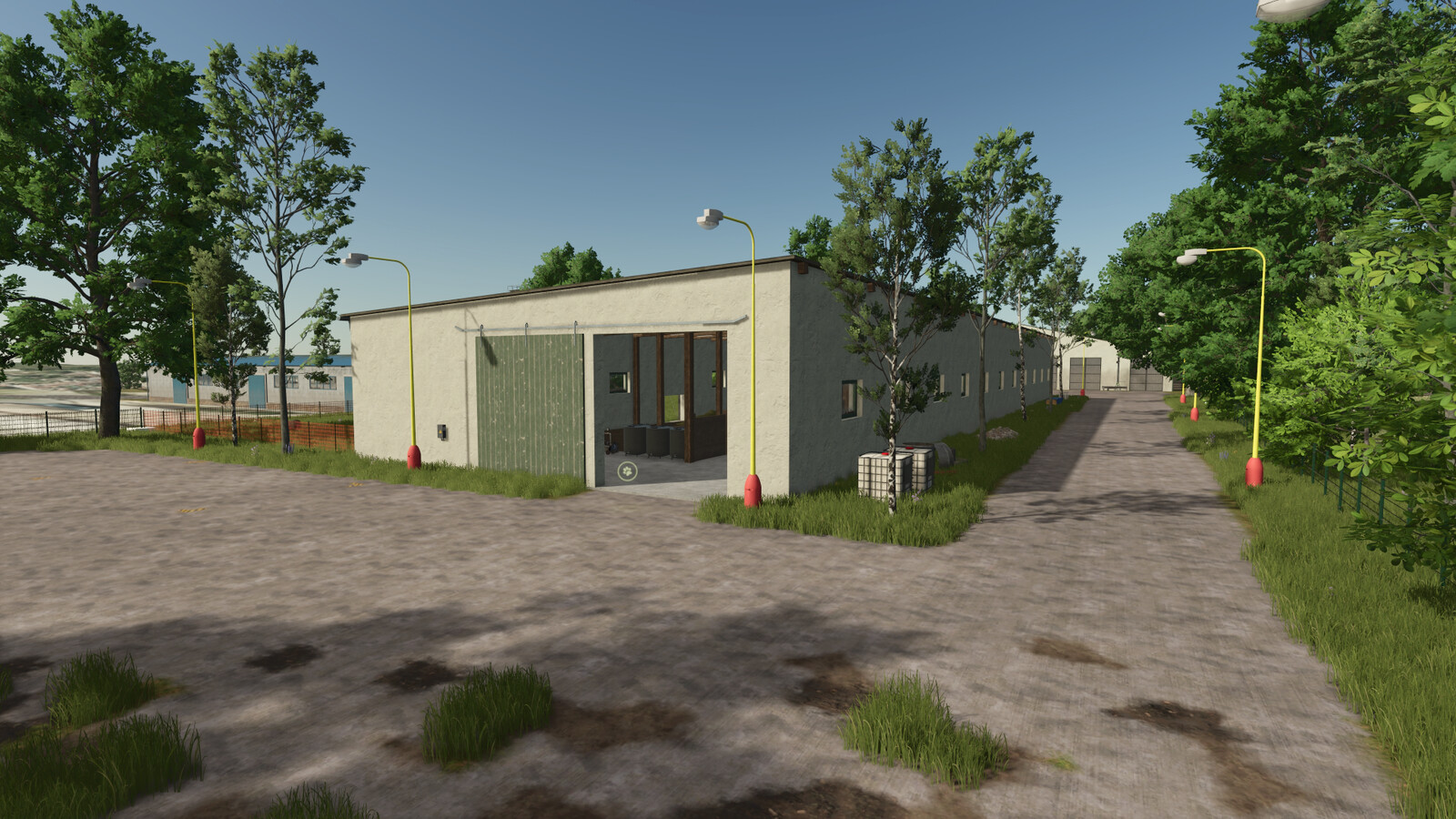 Sheep And Goat Barn Big