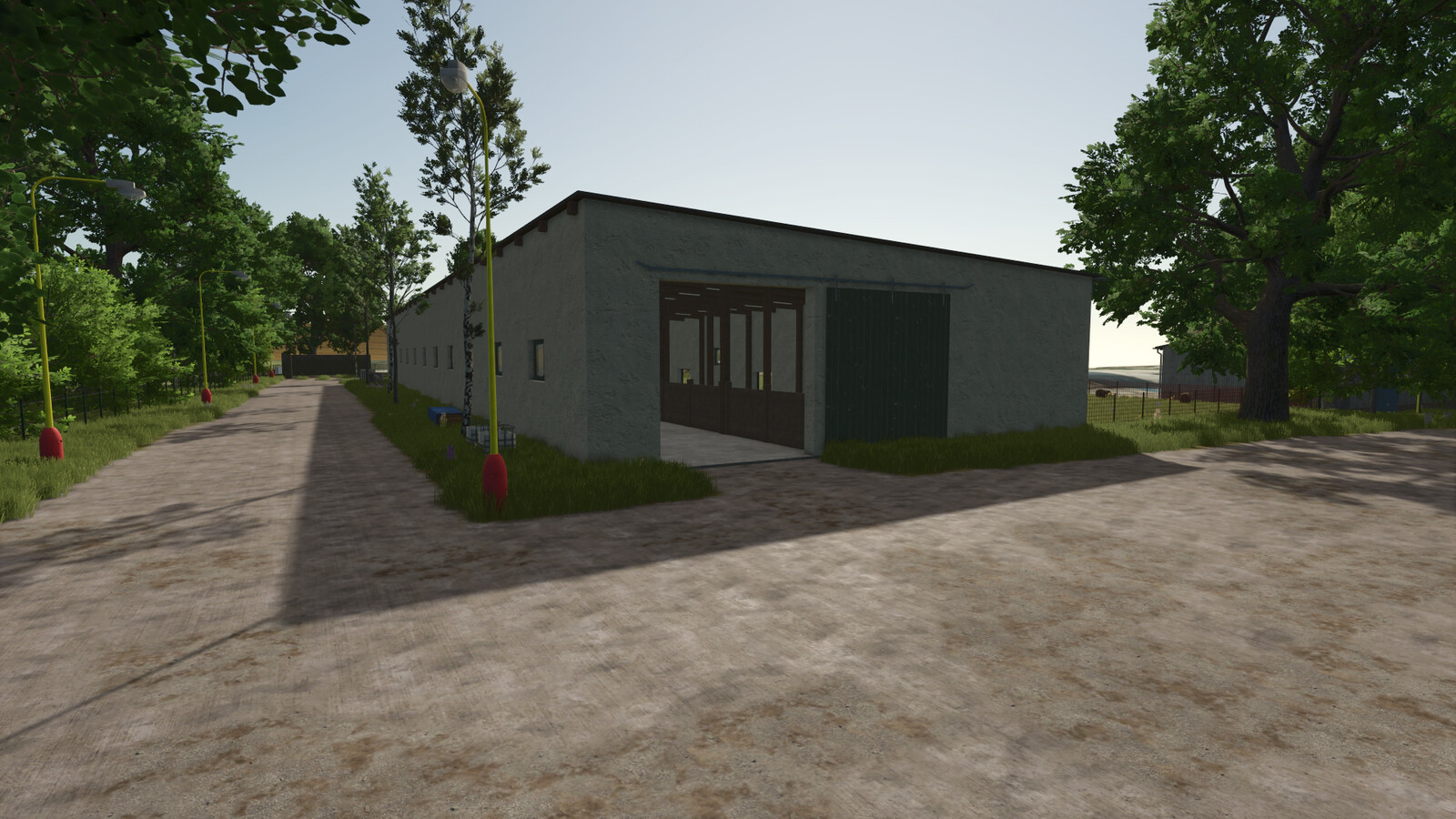 Sheep And Goat Barn Big