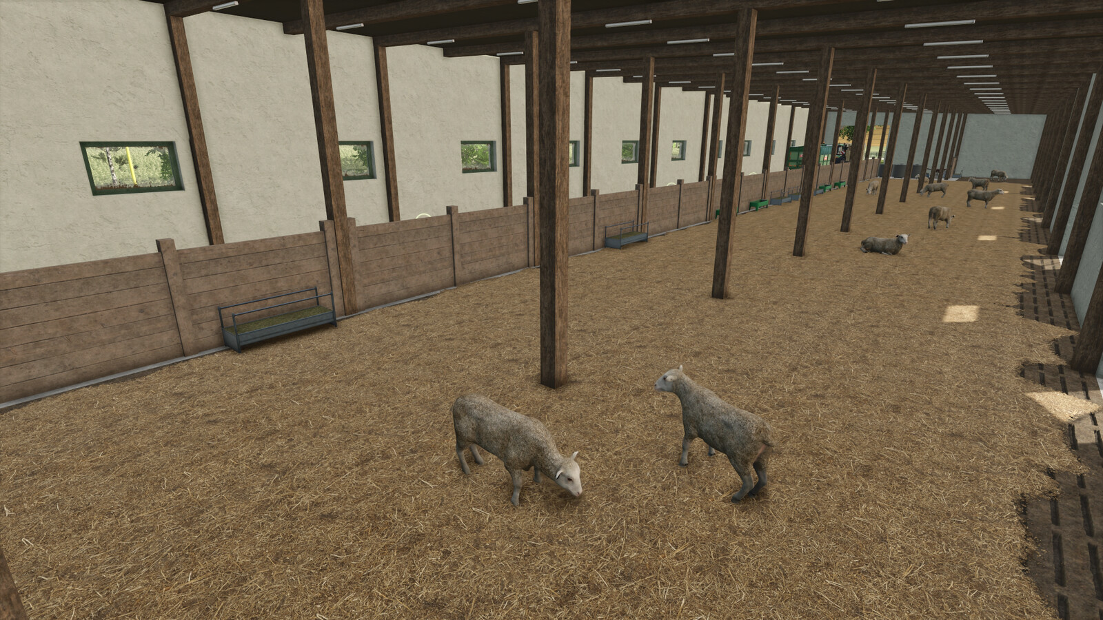 Sheep And Goat Barn Big