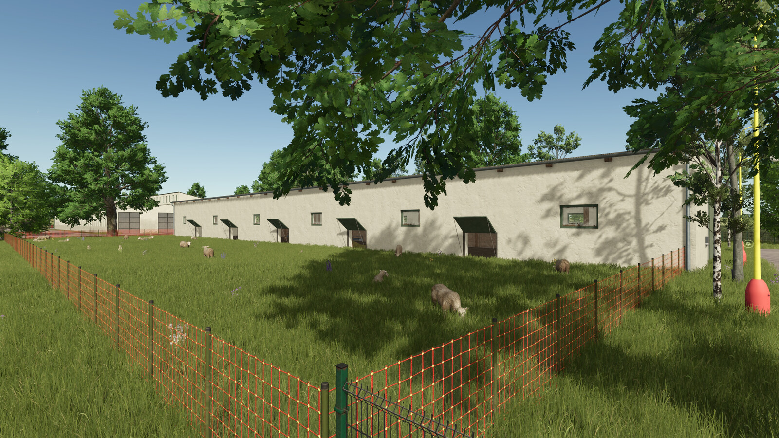 Sheep And Goat Barn Big