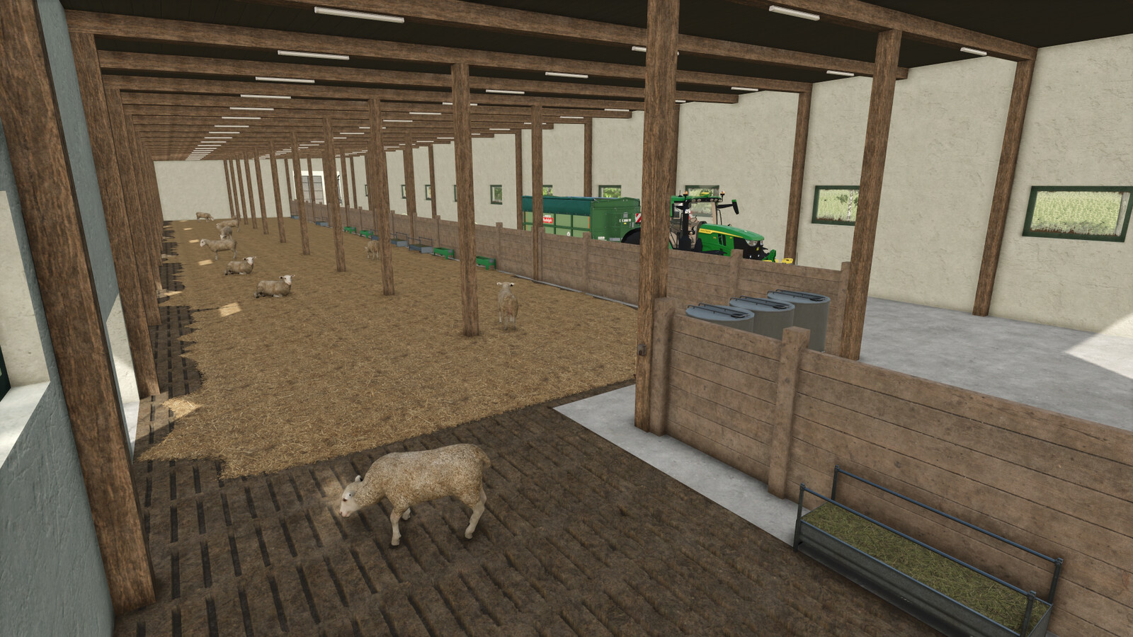 Sheep And Goat Barn Big