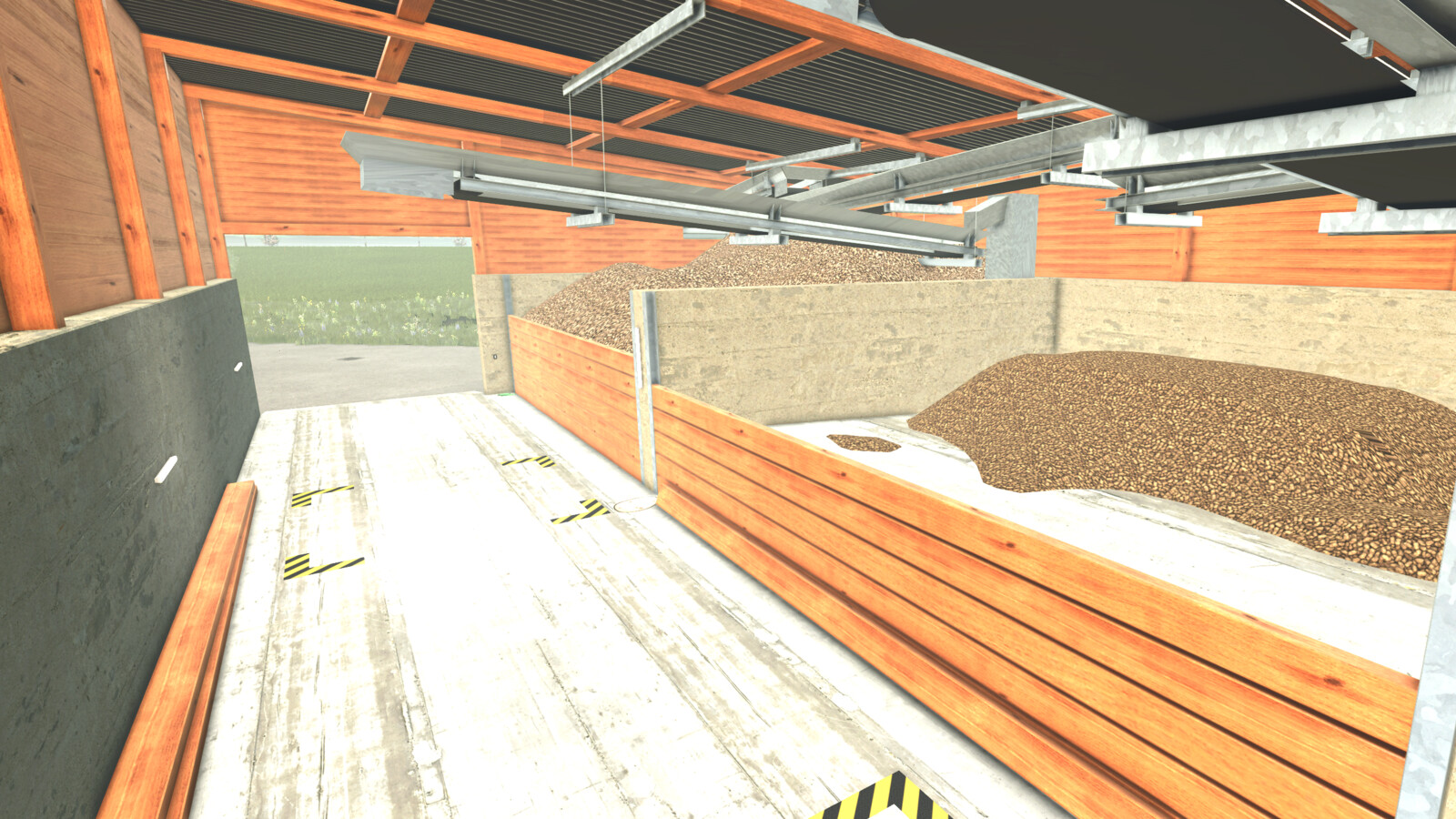 Rootcrop/Woodchipstorage