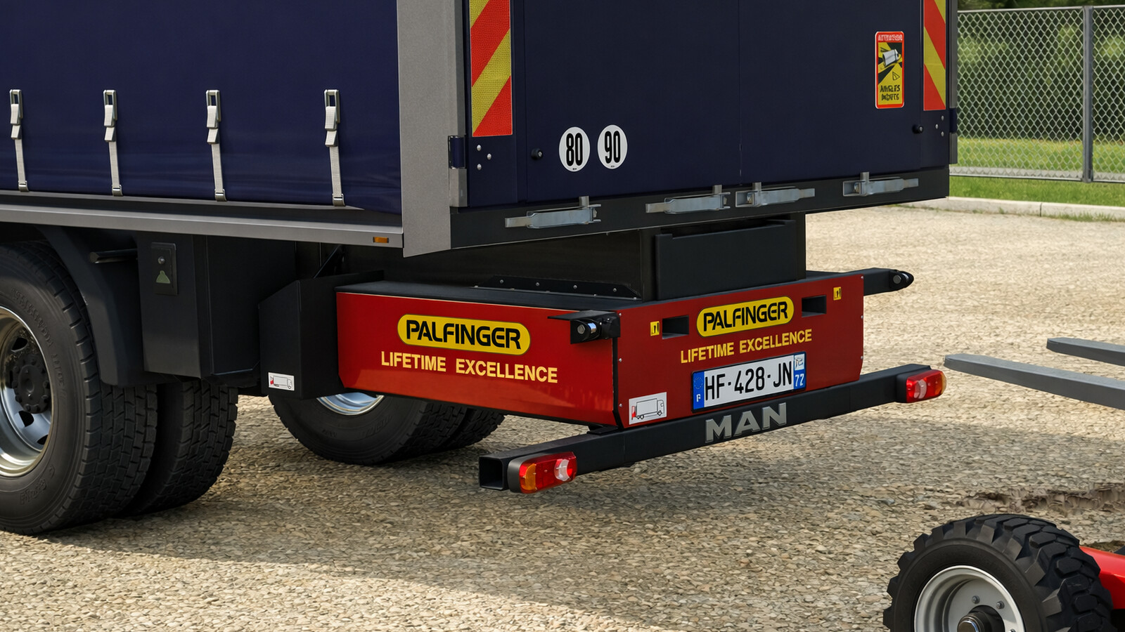 Palfinger FLC-253 Hitch System (Prefab*)