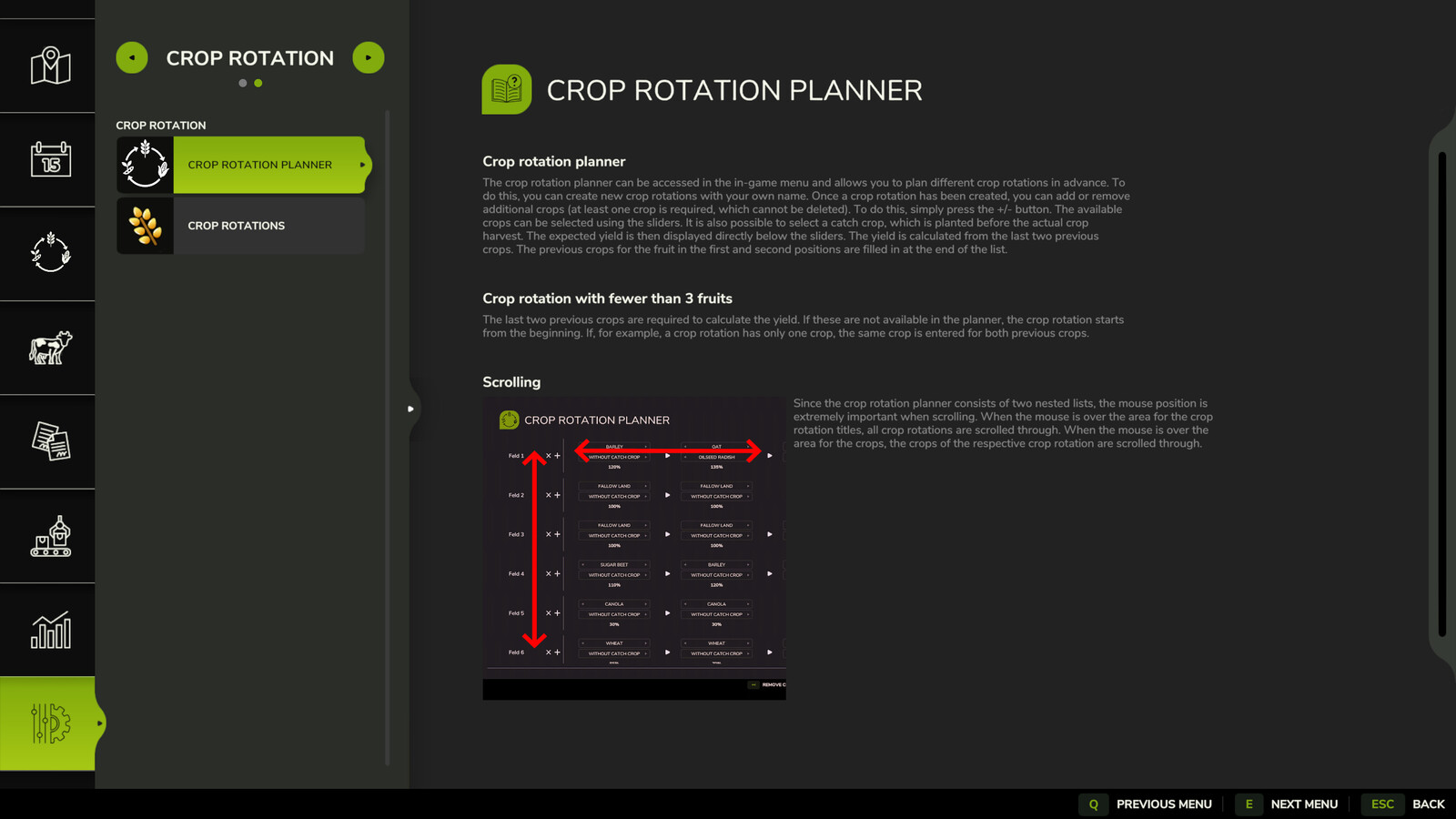 Crop Rotation
