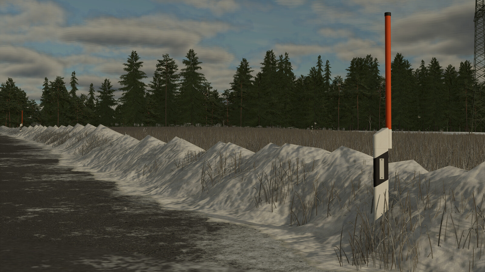 German Guide Posts (Prefab*)