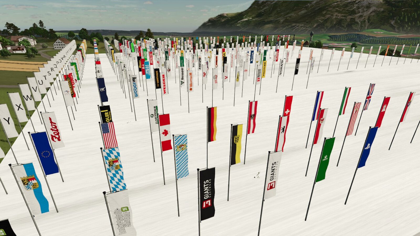XXL Flag Pack Prefab (Prefab*)