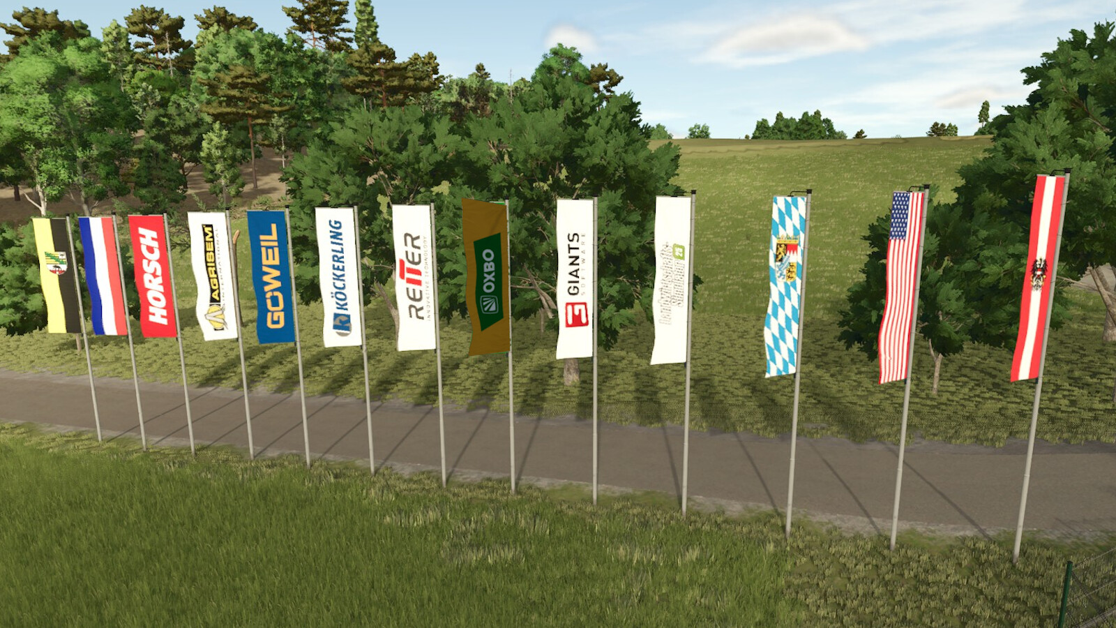 XXL Flag Pack Prefab (Prefab*)