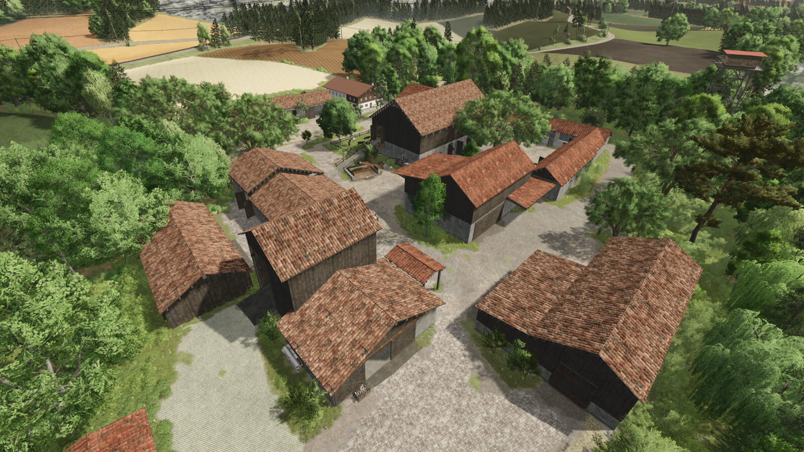 Bavarian Farm Buildings