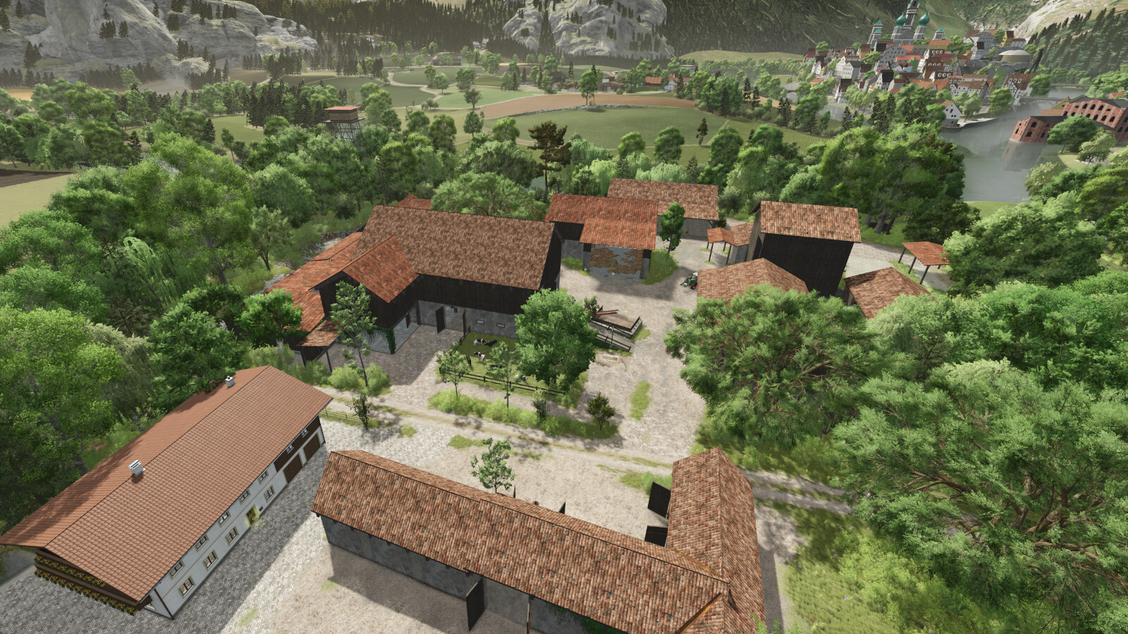 Bavarian Farm Buildings